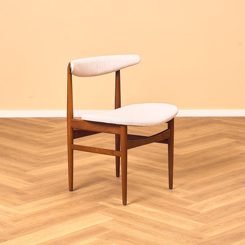 Danish dining chairs in teak