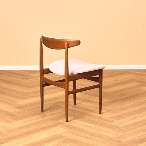 Danish dining chairs in teak