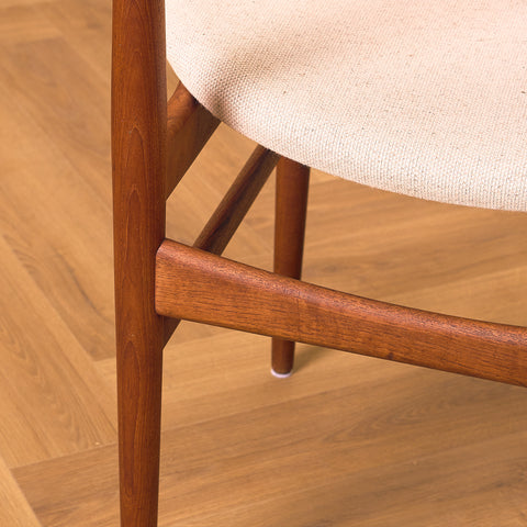 Danish dining chairs in teak