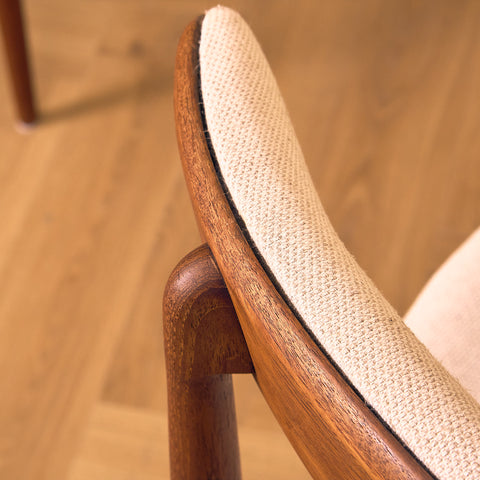 Danish dining chairs in teak