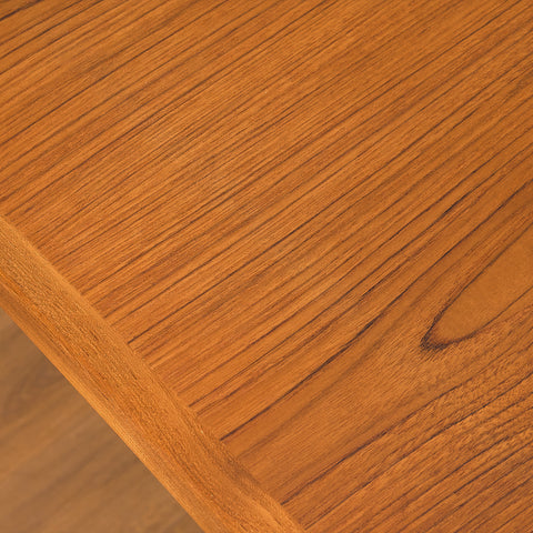 Danish oval dining table in teak by Niels Møller for Gudme Møbelfabrik