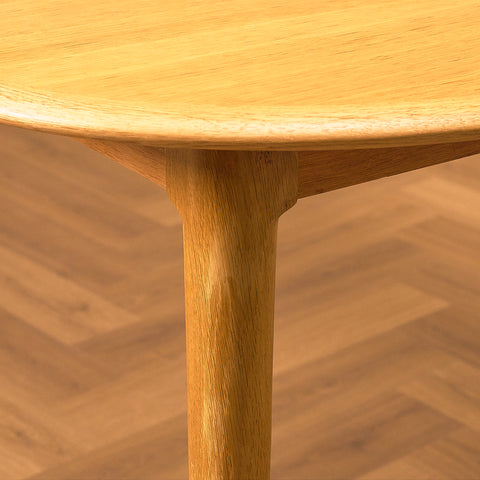 Danish oval dining table in oak by Skovmand & Andersen
