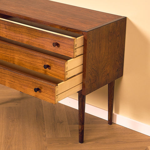 Low Chest of Drawers in Santos Rosewood, 1950s