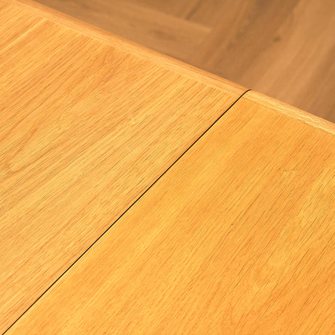 Danish oval dining table in oak by Skovmand & Andersen