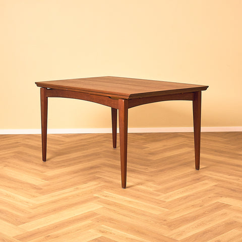 Danish dining table in teak by Alfred Christensen for Slagelse Møbelverk