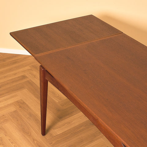 Danish dining table in teak by Alfred Christensen for Slagelse Møbelverk