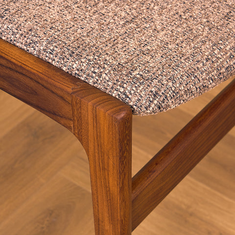 Danish dining chairs in walnut