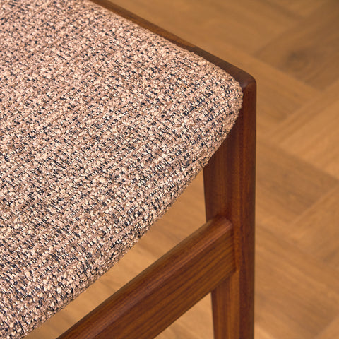 Danish dining chairs in walnut
