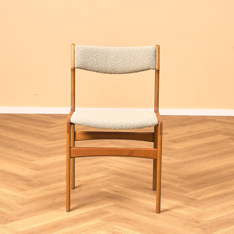 Danish set of 4 dining chairs by Erik Buch for Nova Stolefabrik