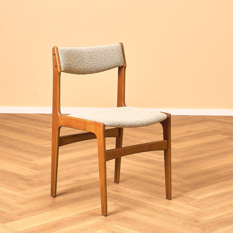 Danish set of 4 dining chairs by Erik Buch for Nova Stolefabrik