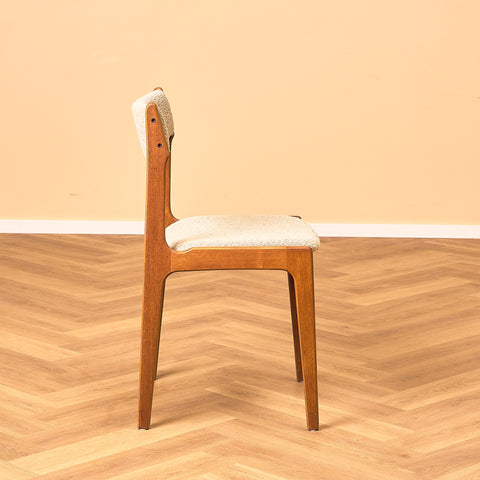 Danish set of 4 dining chairs by Erik Buch for Nova Stolefabrik