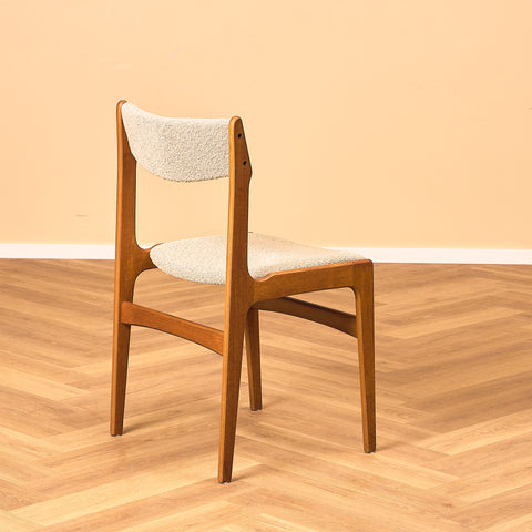 Danish set of 4 dining chairs by Erik Buch for Nova Stolefabrik