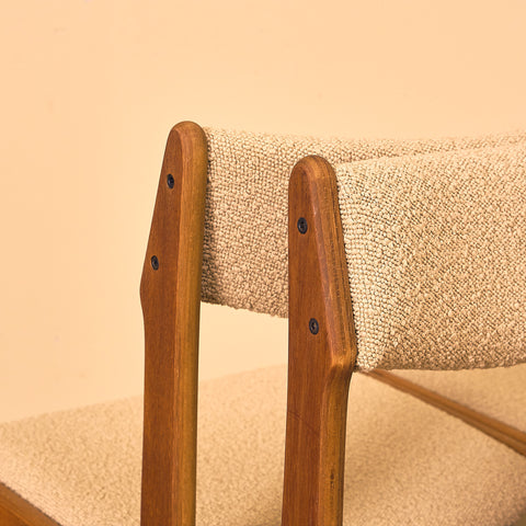 Danish set of 4 dining chairs by Erik Buch for Nova Stolefabrik
