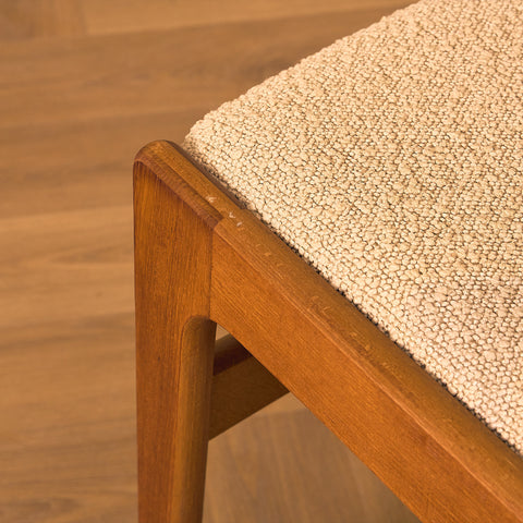 Danish set of 4 dining chairs by Erik Buch for Nova Stolefabrik