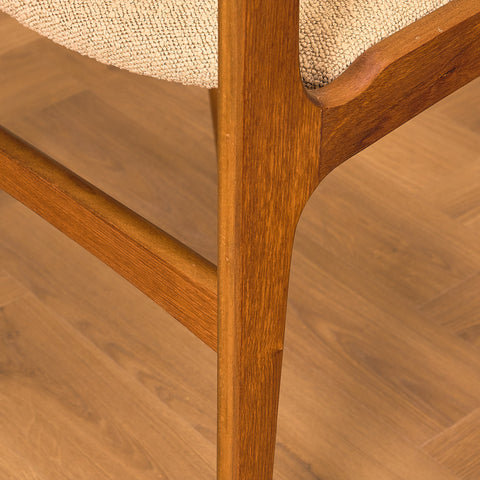 Danish set of 4 dining chairs by Erik Buch for Nova Stolefabrik
