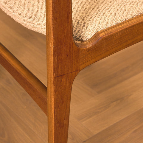 Danish set of 4 dining chairs by Erik Buch for Nova Stolefabrik