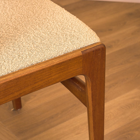 Danish set of 4 dining chairs by Erik Buch for Nova Stolefabrik