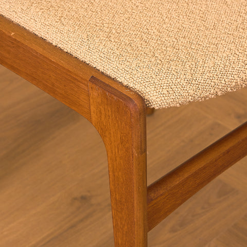 Danish set of 4 dining chairs by Erik Buch for Nova Stolefabrik