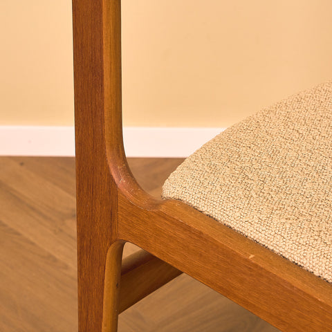 Danish set of 4 dining chairs by Erik Buch for Nova Stolefabrik