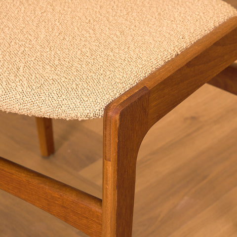 Danish set of 4 dining chairs by Erik Buch for Nova Stolefabrik