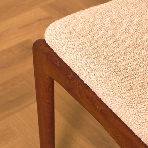 Danish set of 4 dining chairs in teak