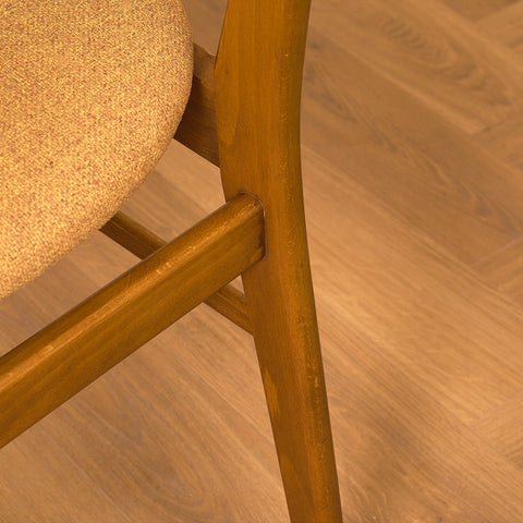 Dining chairs in teak & beech by Farstrup, model 210