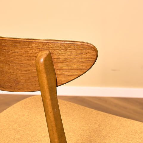 Dining chairs in teak & beech by Farstrup, model 210