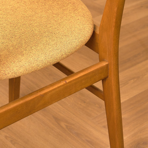 Dining chairs in teak & beech by Farstrup, model 210