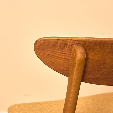 Dining chairs in teak & beech by Farstrup, model 210