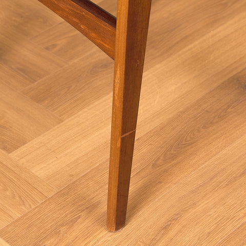 Danish set of 6 dining chairs in teak by Erik Buch for Nova Stolefabrik