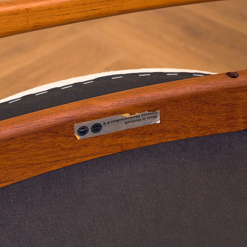 Danish dining chairs in teak by Erik Buch for Oddense Maskinsnedkeri, model OD49