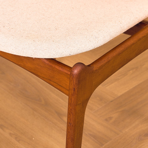 Danish dining chairs in teak by Erik Buch for Oddense Maskinsnedkeri, model OD49