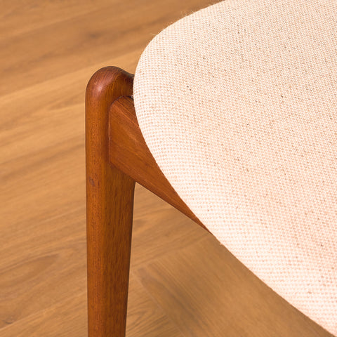 Danish dining chairs in teak by Erik Buch for Oddense Maskinsnedkeri, model OD49