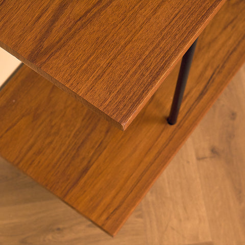 Swedish "Prydno" bookshelf in teak by Bröderna Gustafsson Möbelfabrik