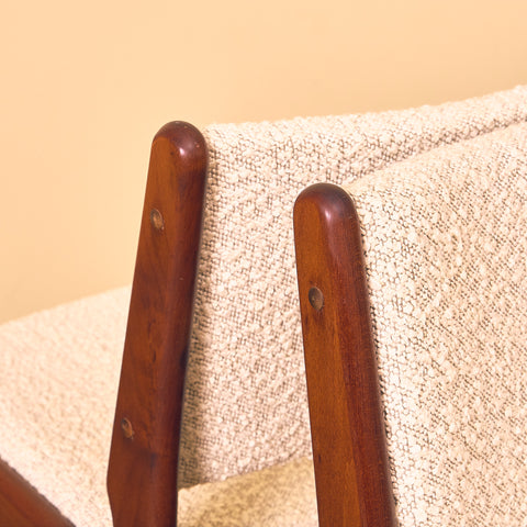 Danish dining chairs in mahogany by Erik Buch for Anderstrup Møbelfabrik, model 89