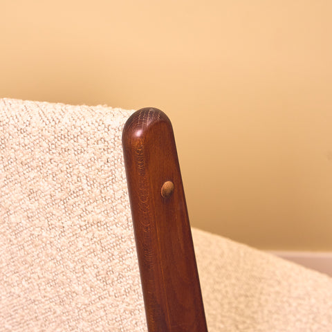 Danish dining chairs in mahogany by Erik Buch for Anderstrup Møbelfabrik, model 89