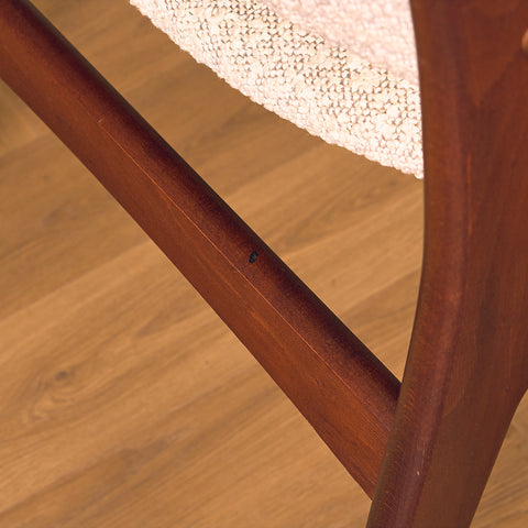 Danish dining chairs in mahogany by Erik Buch for Anderstrup Møbelfabrik, model 89