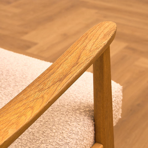 Swedish armchair in oak