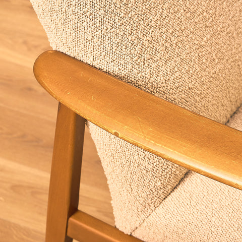 Swedish armchair in beech