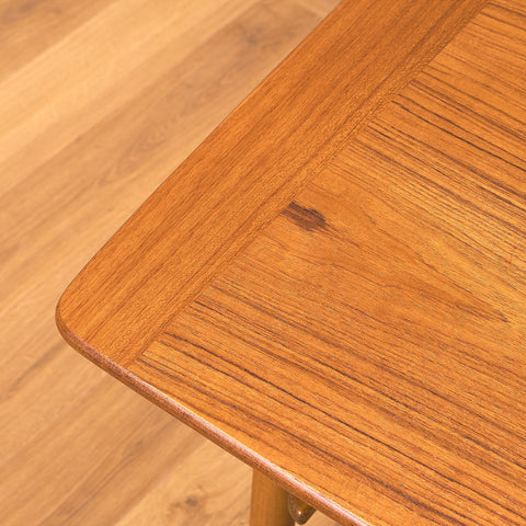 Swedish coffee table in teak and beech