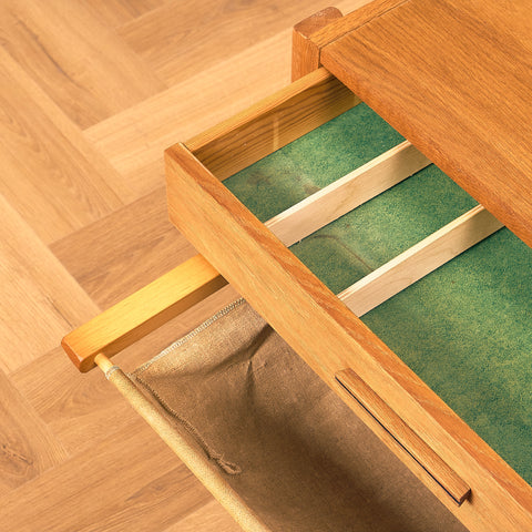 Danish side table in oak