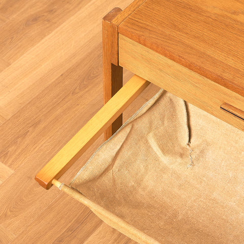 Danish side table in oak