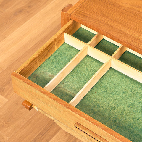 Danish side table in oak