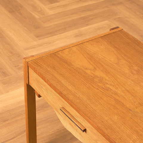 Danish side table in oak