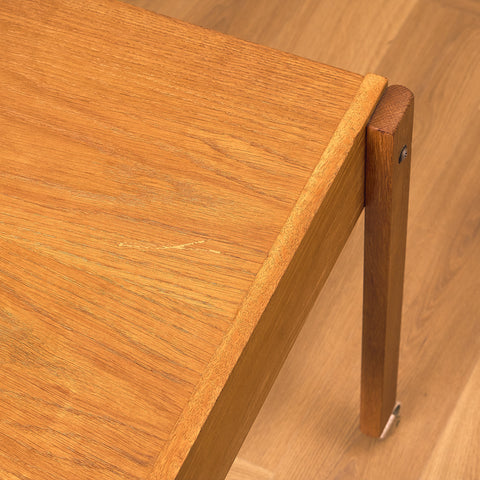 Danish side table in oak