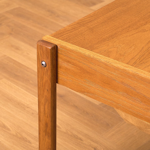 Danish side table in oak