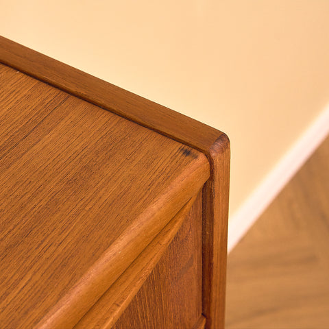 Vintage Teak Chest of Drawers, Denmark 1960s