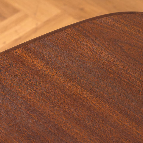 Danish dining table in mahogany by Skovby