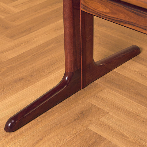 Danish dining table in Santos rosewood by Skovby