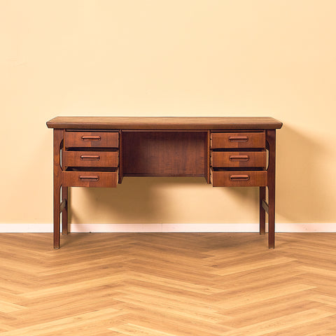 Vintage Teak Writing Desk, Denmark 1960s